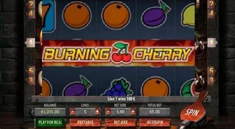 Ігровий автомат Burning Cherry HD онлайн